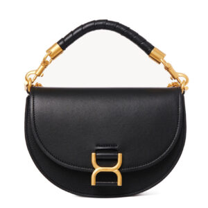 Chloe Marcie Chain Flap Bag Black