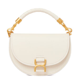 Chloe Marcie Chain Flap Bag Cream