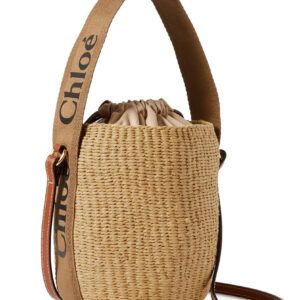 Chloe Small Woody Basket Khaki