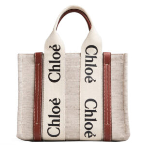 Chloe Small Woody Tote Bag Coffee