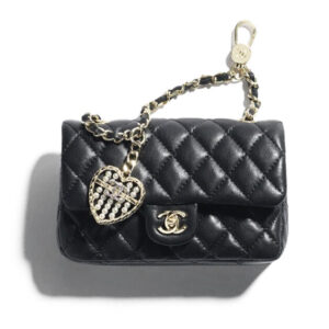 Chanel Classic Mini Bag With Hook Black