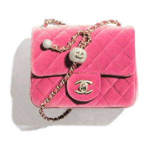 Chanel Mini Flap Bag AS1786S Peachblow