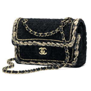 Chanel Small Classic Handbag A01113 Black