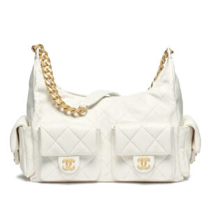 Chanel Maxi Hobo Bag AS5302 Cream