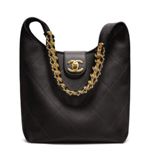 Chanel Hobo Handbag AS5403 Black