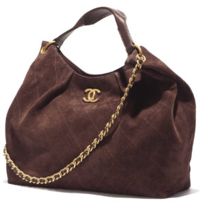 Chanel Maxi Hobo Bag AS6016 Dark Coffee