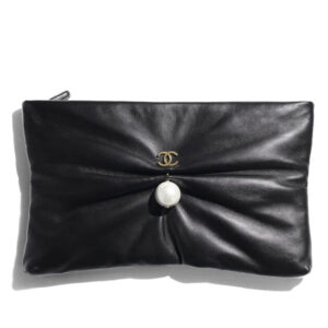 Chanel Large Clutch AP4614 Black