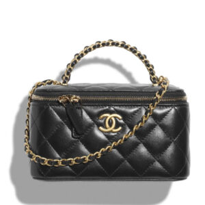 Chanel Chain Makeup Bag AP3012 Black