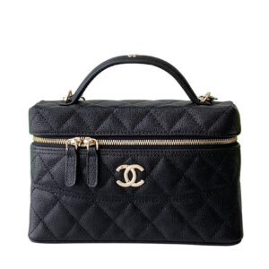 Chanel Long Vanity With Chain AP4407 Black