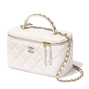 Chanel Long Vanity With Chain AP4452 Cream