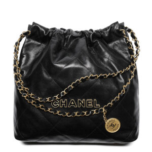 Chanel 22 Small Handbag AS3260 Black