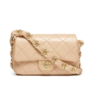 Chanel Small Flap Bag AS5174 Apricot