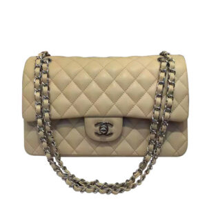 Chanel Women's Classic Flap Bag A01112 Apricot