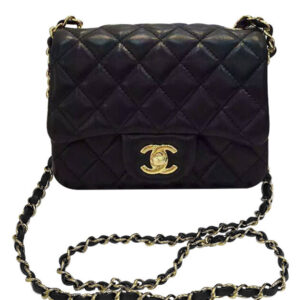 Chanel Mini Classic Boy Flap Bag A01115 Black