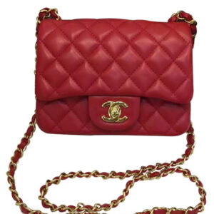 Chanel Mini Classic Boy Flap Bag A01115 Red