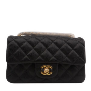 Chanel Small Classic Flap Bag A01116 Black