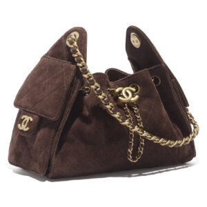 Chanel 25 Mini Handbag AS5631 Dark Coffee