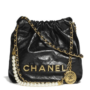 Chanel 22 Mini Handbag Black