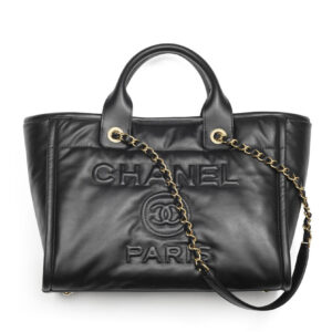 Chanel Small Shopping Bag AS3257 Black