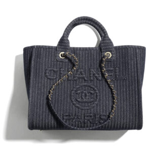 Chanel Shopping Bag AS3351 Dark Blue