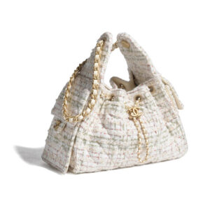 Chanel 25 Small Bag Cream