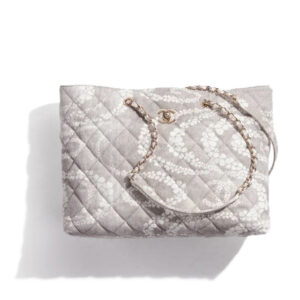 Chanel Maxi Flapbag Gray