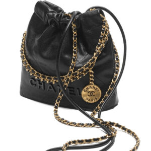 Chanel 22 Mini Handbag AS3980 Black