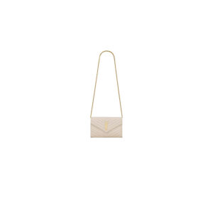YSL cassandre chain wallet in lambskin