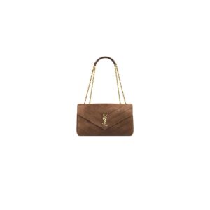 YSL LOULOU Medium in MATELASSE suede