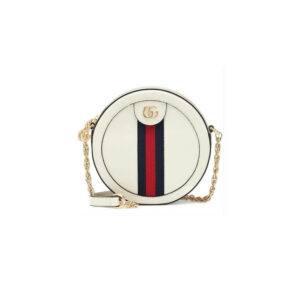 Ophidia GG mini round shoulder bag