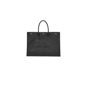 RIVE GAUCHE LARGE TOTE BAG IN SMOOTH LEATHER