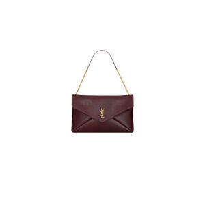 YSL CASSANDRE XXL pouch on chain in shiny leather
