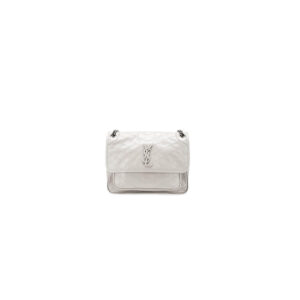 YSL NIKI MEDIUM IN CRINKLED VINTAGE LEATHER