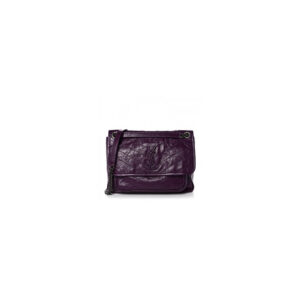 YSL NIKI MEDIUM IN CRINKLED VINTAGE LEATHER