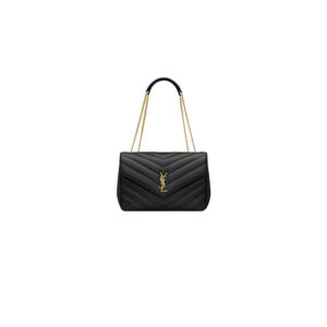 YSL LOULOU large in MATELASSE lambskin
