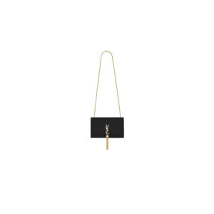 YSL kate medium tassel in grain de poudre embossed leather