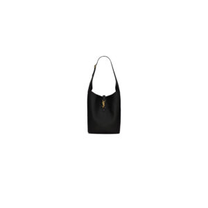 YSL LE 5 A 7 hobo in grained leather