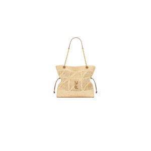 YSL JAMIE SHOPPING in raffia