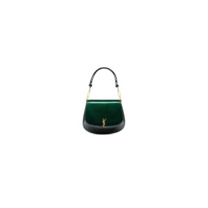 YSL Mini VOLTAIRE TOP HANDLE bag in patent leather