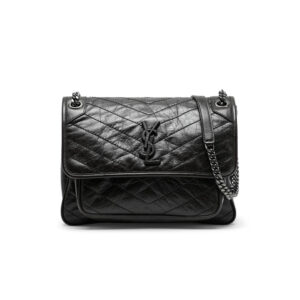 SAINT LAURENT NIKI MEDIUM IN CRINKLED VINTAGE LEATHER