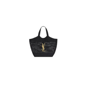 SAINT LAURENT icare in raffia