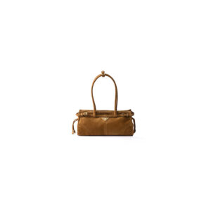 Prada Medium suede handbag