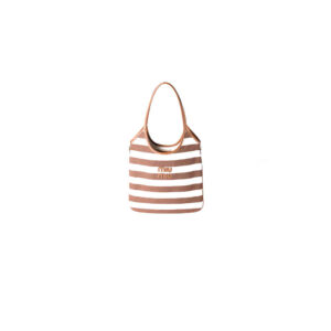 MIUMIU REGULAR IVY canvas and leather bag