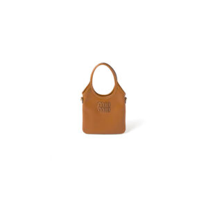 MIUMIU MINI IVY leather handbag
