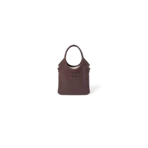 MIUMIU MINI IVY leather handbag