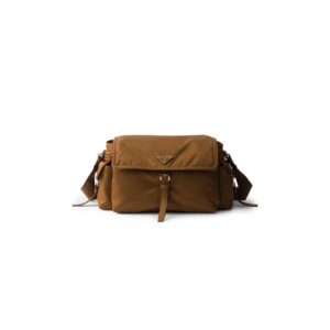Prada Explore large Re-Nylon shoulder bag with flap