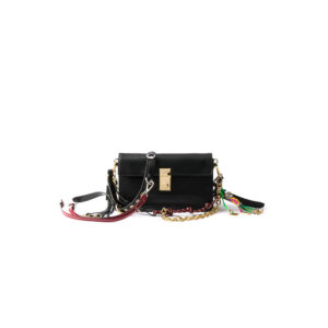 Prada Soft Sound small leather shoulder bag with charms