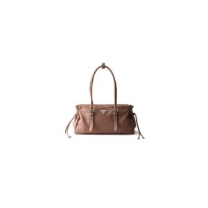 Prada Bonnie medium antiqued leather tote bag