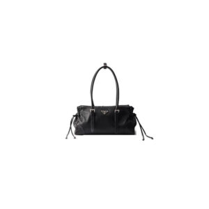Prada Bonnie medium antiqued leather tote bag