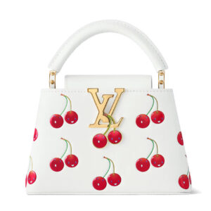 Skip to the beginning of the images gallery Louis Vuitton LV x TM Capucines Mini M13251 White